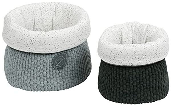 Set mit 2 Babykörben 20*20cm + 20*15cm