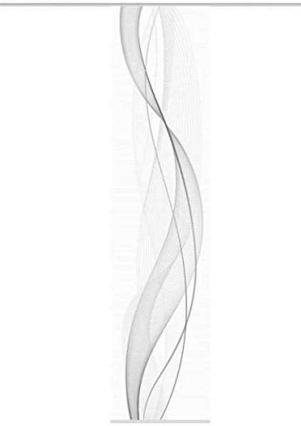 Vision S Schiebegardine HEIGHTS (1 St), Paneelwagen, halbtransparent, HxB: 260x60, Schiebevorhang Bambusoptik Digitaldruck