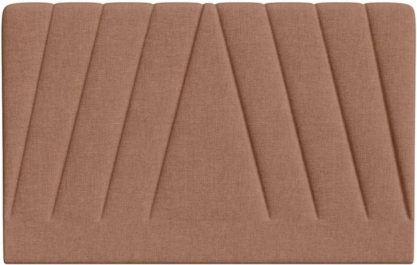 Vente-unique - Bett-Kopfteil 150 cm - Stoff - Terracotta - LIDAMA von Pascal Morabito Bild 1