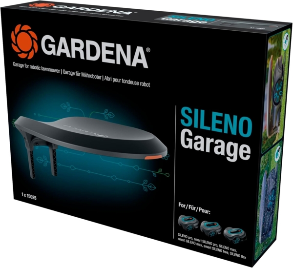 Gardena Mähroboter Garage, Kunststoff grau, 38,2 x 78 x 52,1 cm Bild 7