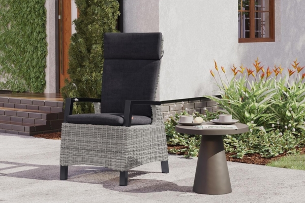 Siena Garden Dining Move Corido SE Sessel Alu, Geflecht, inkl. Kissen