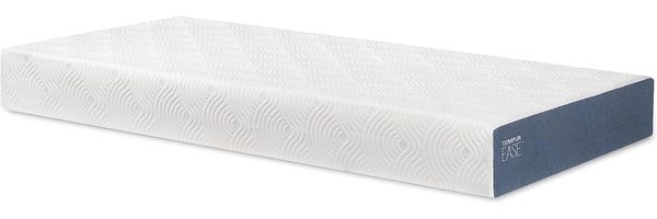 TEMPUR EASE Roll-Matratze 90x200 cm - Höhe 18 cm mit Memory Foam, Liegegefühl mittelfest, waschbarer Bezug, Weiß