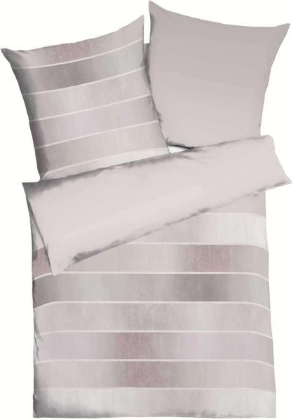 Kaeppel Biber Wendebettwäsche Timeless 155x220 cm + 80x80 cm Rosé