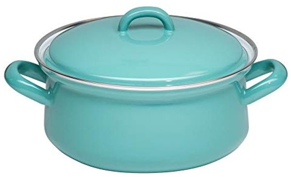 Riess Kasserolle mit Deckel 18cm,1.5L Nature Green Medium