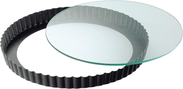 KAISER Inspiration Quicheform 28 cm mit Glas-Hebeboden