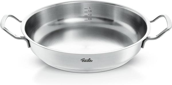 Fissler original-profi collection Edelstahl Servierpfanne 28 cm Ø Höhe 7 cm 3,0L