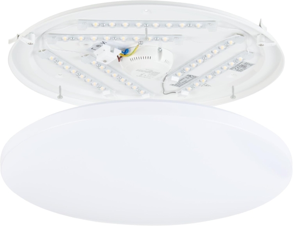 Eglo 97873 LED Deckenleuchte FRANIA 6x5,5W 3000K Kunststoff weiß Ø43cm H:7cm Bild 6