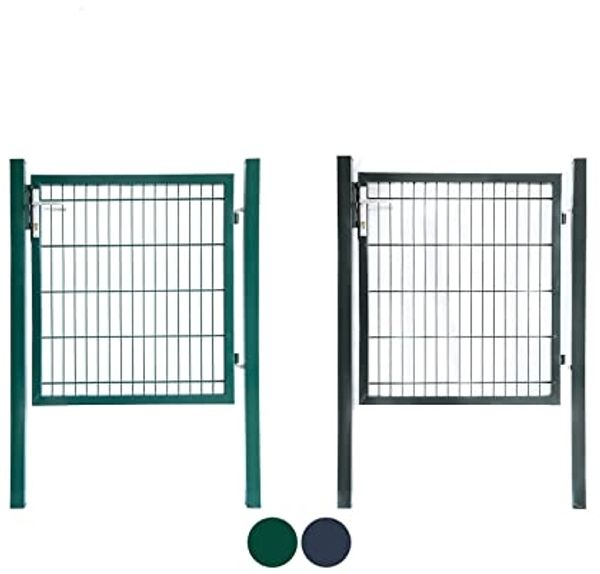 HOME DELUXE Gartentor für Doppelstabmattenzaun PORTARIUS - 120 cm Anthrazit Bild 6