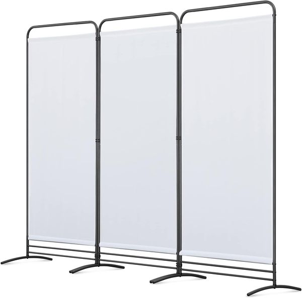 Angel Living Paravent Klappbar Raumteiler Freistehend Sichtschutzwand (3 St), Paravent 3 Teilig, 243(B) x 50(T) x 180(H)cm