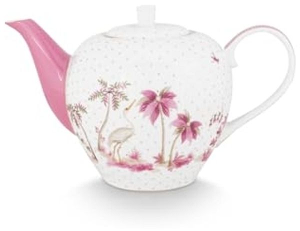 PiP Studio Kanne Teekanne Jolie Dots Gold Pink