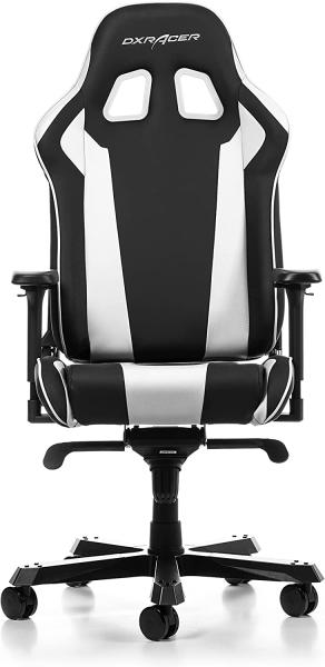 DXRacer (das Orginal) 'King K99' Gamingstuhl, Kunstleder schwarz/weiß, (135-142) x 49x53 cm Bild 3