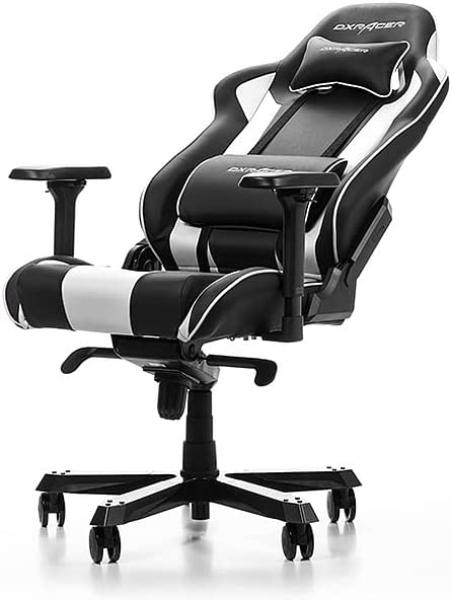 DXRacer (das Orginal) 'King K99' Gamingstuhl, Kunstleder schwarz/weiß, (135-142) x 49x53 cm Bild 11