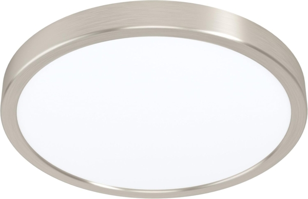 Eglo 99221 Aufbauleuchte FUEVA 5 nickel-matt rund H:2,8 Ø:28,5cm 3000K