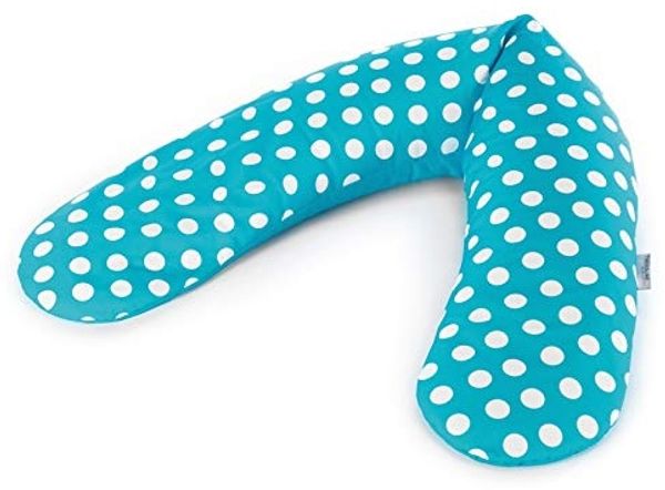 THERALINE 'Indie Dots' Das Original Stillkissen 2019 Dinkelspelz petrol