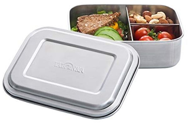TATONKA® Lunchbox Lunch Box III 1000 Edelstahl-Brotdose, Edelstahl 18/10