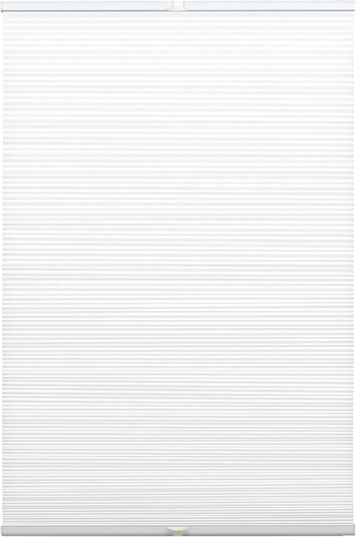 Gardinia Wabenplissee Concept Tageslicht in weiss mit zwei Bedienschienen, blickdicht, 50 x 130 cm