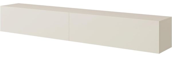 Selsey BISIRA TV-Element, Melamine, Graubeige, 200 cm