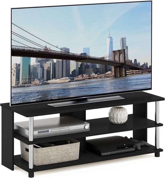 Furinno Sully 3-Stufe TV-Ständer für TV bis 48, Americano, 104. 4 (Breite) x 40. 1 (Höhe) x 39. 4 (Tiefe) cm