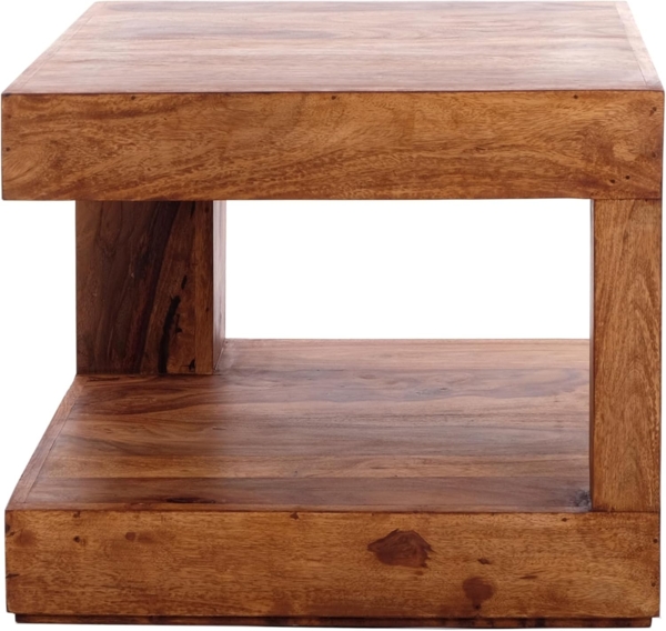 Couchtisch TIERRA Sheesham Holz massiv naturfarben