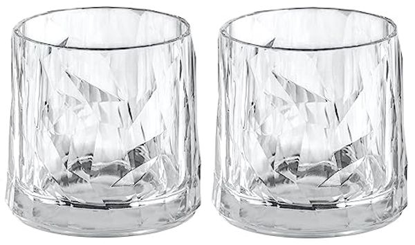 Koziol CLUB NO. 2 Whiskybecher Superglas 2er Set 250 ml - A