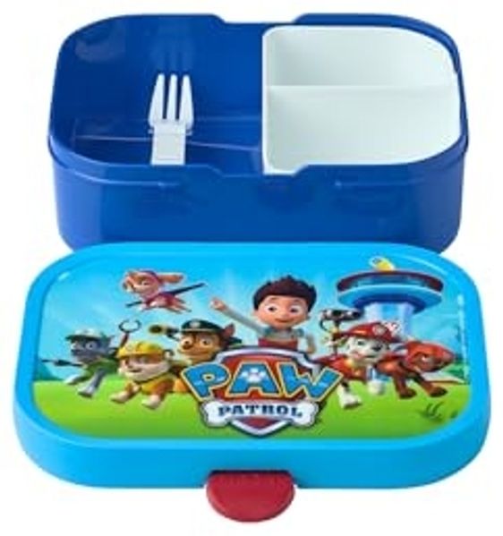 Mepal 'Campus' Brotdose mit Fächern & Gabel, Kunststoff, Paw Patrol, 750 ml Bild 2