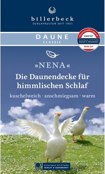 billerbeck Nena 306 Daunendecke Kassette VI 135x200 Bild 4