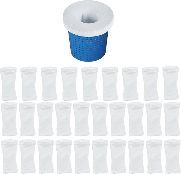 Relaxdays Pool Skimmer Socken 30er Set