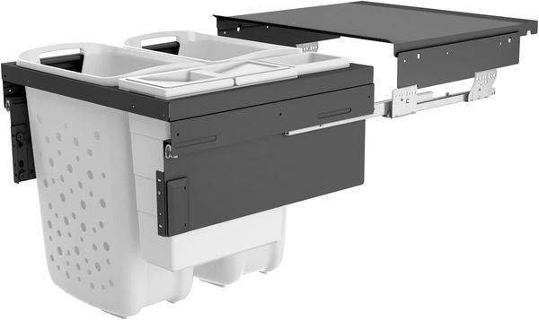 Hailo Wäschesammler 3270831 Laundry Carrier 60 LC Slide SC 80 Liter