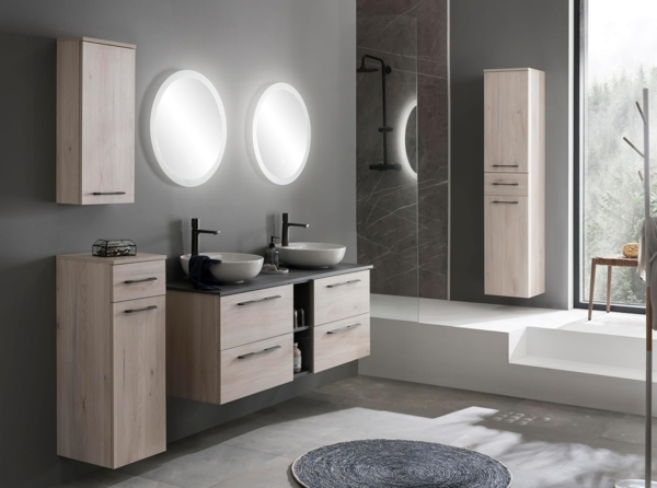 Schildmeyer Highboard Maxim 154796, sandeiche, 32,7 x 35,3 x 88,4 cm Bild 2