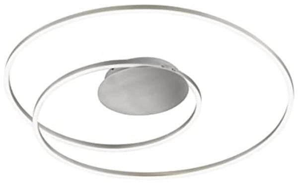 Fischer & Honsel 21279 LED Deckenleuchte Holy nickel matt tunable white 68cm