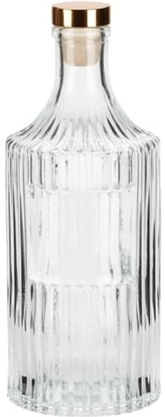 Glasflasche mit Korken EH