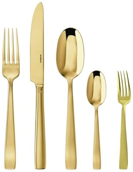 Sambonet Besteckset 30-tlg. Flat Mirror Gold