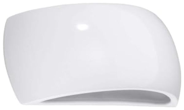 SOLLUX SL. 1025 lackierte Wandleuchte PONTIUS glanz weiß L: 90, B: 320, H: 135, G9/40W, dimmbar