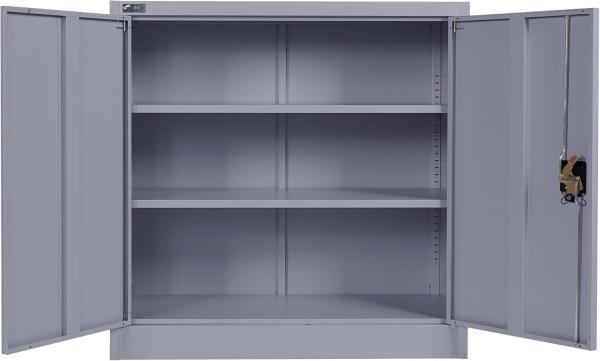 Makika Aktenschrank / Büroschrank abschließbar 40x90x90cm in Anthrazit Bild 5