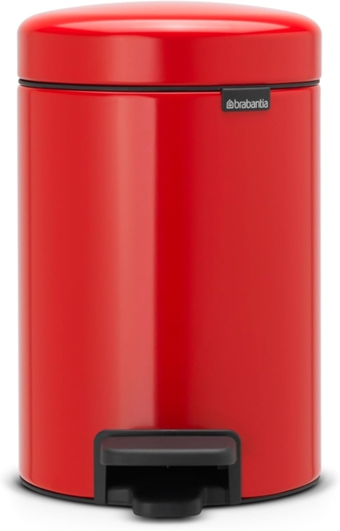 Brabantia 'NewIcon' Treteimer, Passion Red, 3 Liter