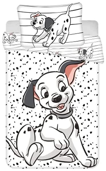 Disney Baby Wende Bettwäsche Set 101 Dalmatiner 100x135 cm