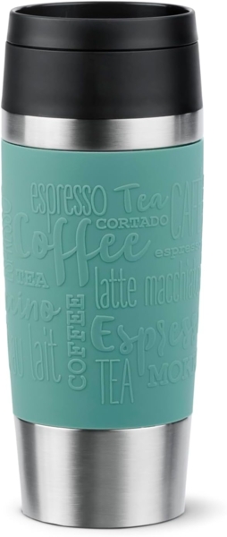 EMSA Thermobecher Travel Mug Classic, Petrol, 0.36 l