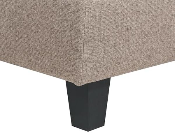 Mittelstück Leinenoptik braun UNSTAD Bild 6