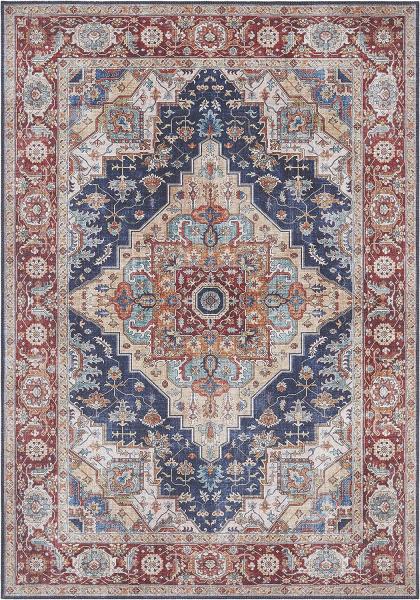 Vintage Teppich Sylla Indigoblau - 200x290x0,5cm