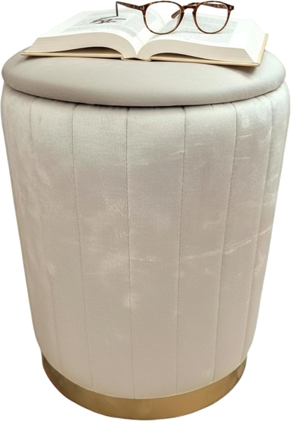 Hocker aus Samt mit Stauraum 10051828_127