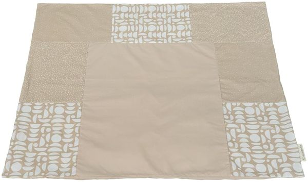 ULLENBOOM ® Wickelauflagenbezug 75x85 cm, Sand (Made in EU) - abnehmbarer Bezug für Wickelauflage 85x75, Baby Überzug für Wickelunterlage aus Baumwolle, Wickelbezug für Wickeltisch