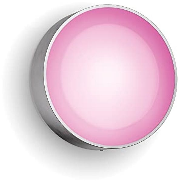 Philips Hue White and Color ambiance Daylo Outdoor Wandleuchte silber