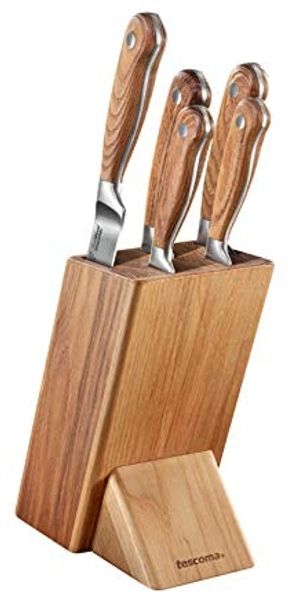Tescoma Messerblock FEELWOOD, mit 5 Messern