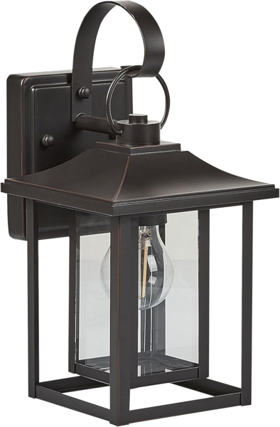 Außenwandleuchte ALMOND 34 cm Schwarz