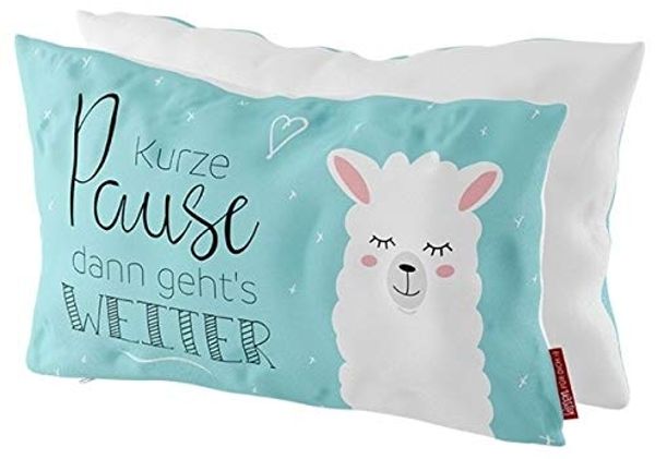 LA VIDA Kissen Kurze Pause 25x40 cm