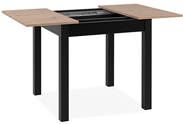 Finori Esstisch COBURG 80 - Esszimmer in Artisan Eiche-Schwarz Bild 5