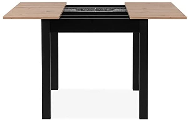 Finori Esstisch COBURG 80 - Esszimmer in Artisan Eiche-Schwarz Bild 6