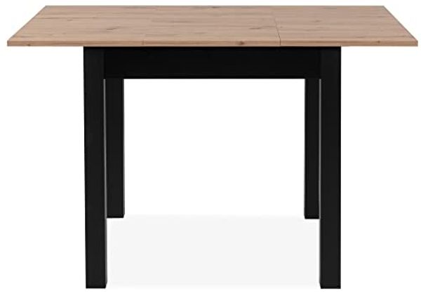 Finori Esstisch COBURG 80 - Esszimmer in Artisan Eiche-Schwarz Bild 7