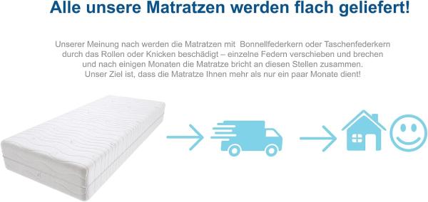 Matratzen Uberto Multitaschen 135x210 cm Bild 4