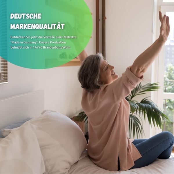 MSS e.K. "Revasana Premium" 7 Zonen Matratze H4 190x90 cm"" Bild 3